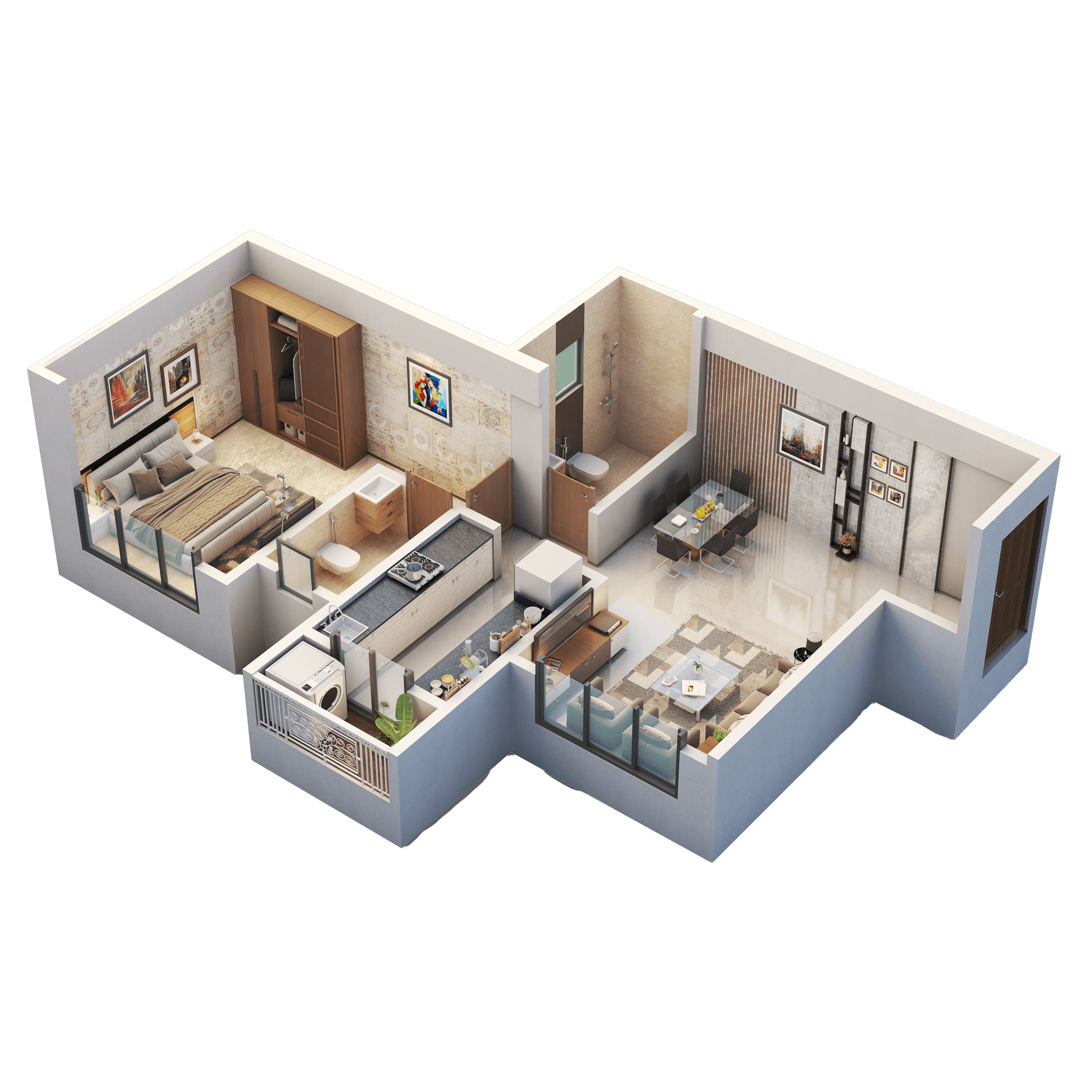 Charms Shree Kaustubh - charms shri kaustubh 1bhk image 01