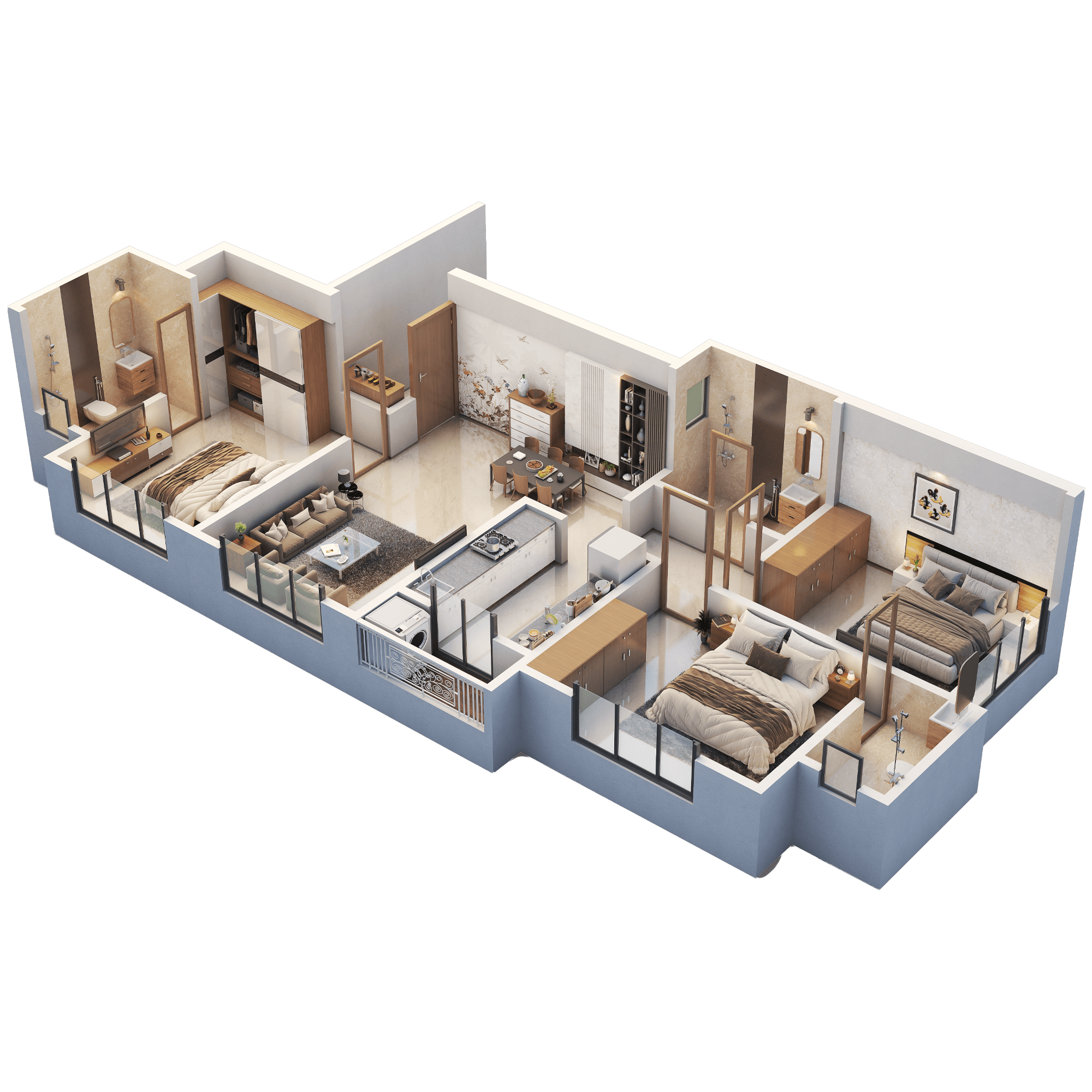 Charms Shree Kaustubh - charms shri kaustubh 3bhk image 01